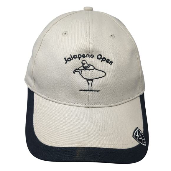 Jalapeno Open Strapback Baseball Cap Beige One Size Adjustable Embroidered Nike - Picture 1 of 10
